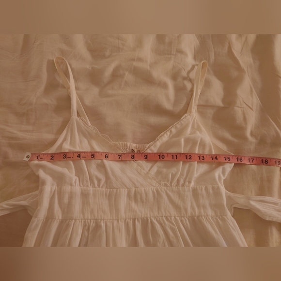NWT Off White Ivory GUESS Mini Cotton Lace  Sundress Beach Cover-Up 3, 4 XS cute - Picture 7 of 14